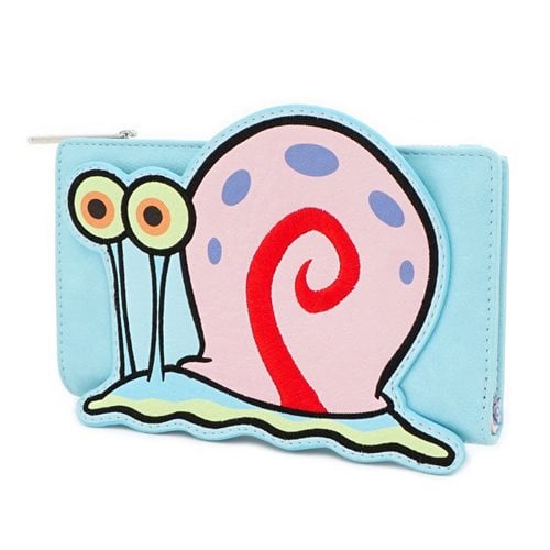 Loungefly Nickelodeon SpongeBob SquarePants Gary 20th Anniversary Wallet