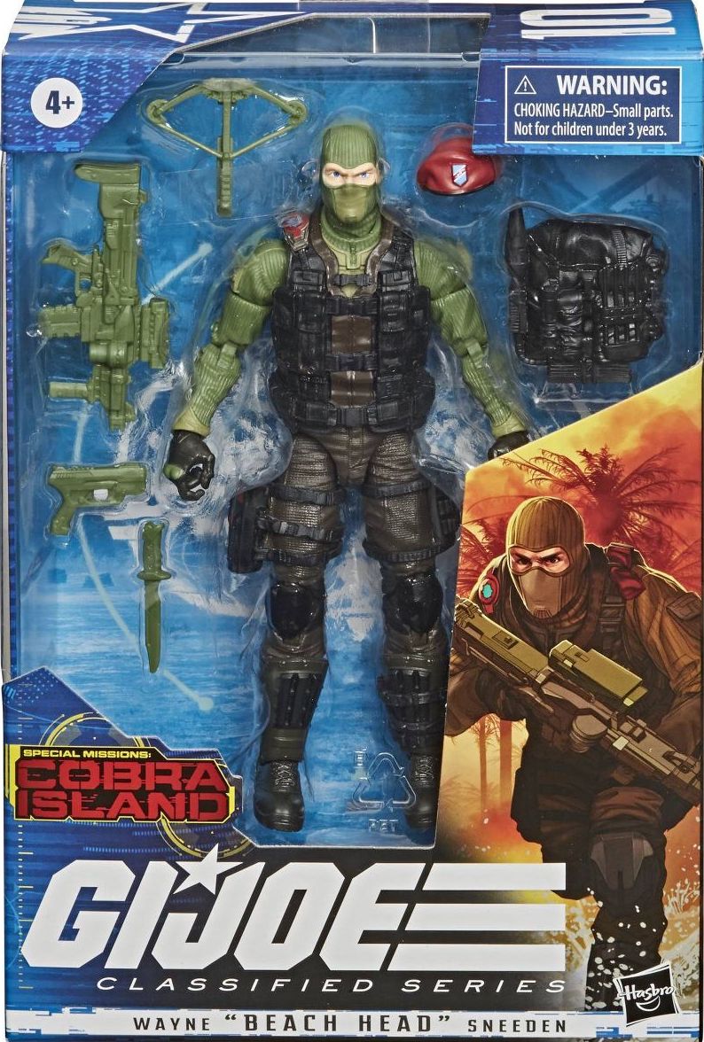 G.I. Joe 6" Classified Series Beach Head (Cobra Island) (Gray eyes variation) #10