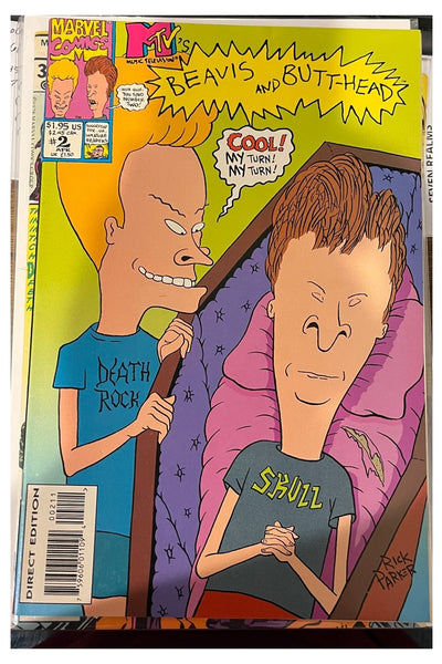 Beavis and Butt-Head #2 Marvel Comics April 1994 cover