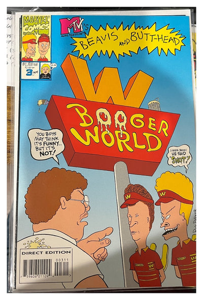 Beavis and Butt-Head #3 – Marvel Comics (1994)