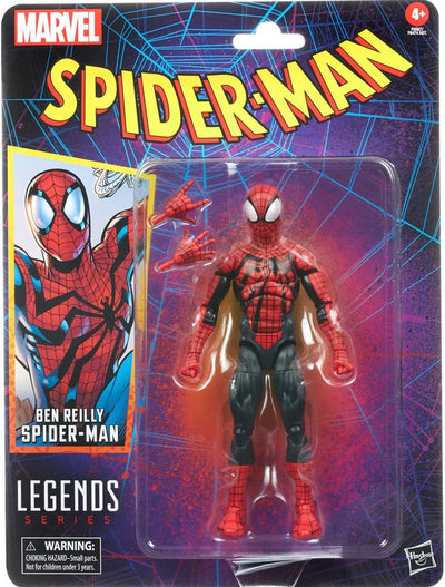 Marvel Legends Spider Man: Retro Collection Ben Reilly Spider-Man (Red & Black Suit Retro)