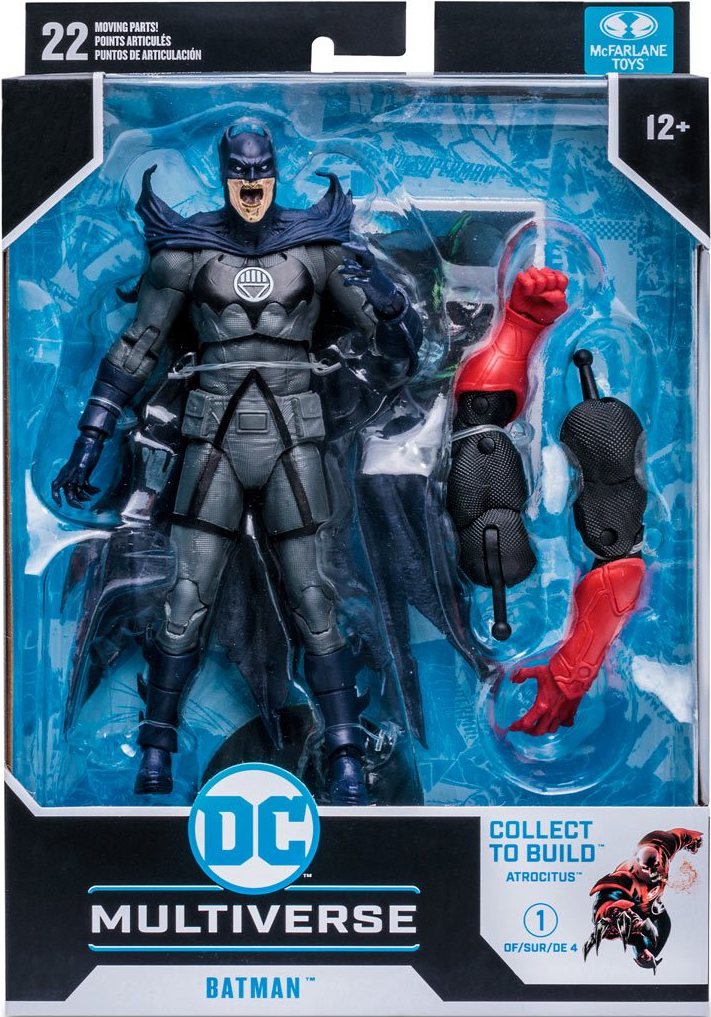 DC Multiverse Black Lantern Batman (Blackest Night) - [Atrocitus (BAF)]