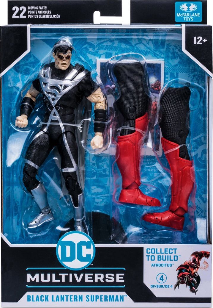 DC Multiverse Black Lantern Superman (Blackest Night) - [Atrocitus (BAF)]