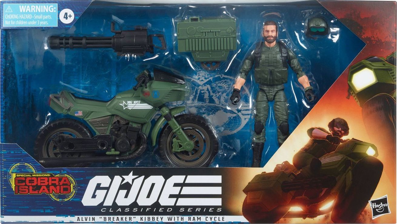 G.I. Joe 6" Classified Series Breaker with RAM Cycle #29