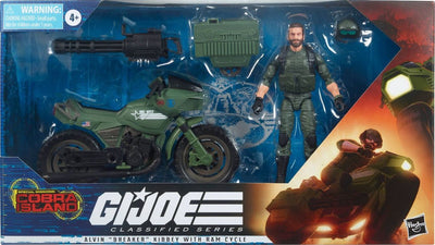 G.I. Joe 6" Classified Series Breaker with RAM Cycle #29