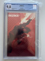 BRZRKR #3 Jeff Dekal Foil Edition CGC 9.8 certification 3923621002 – original slab photograph