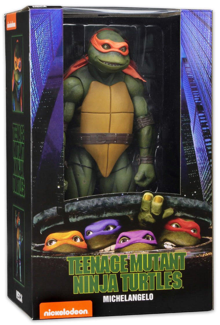 Teenage Mutant Ninja Turtles Movie 1990 Michelangelo 1:4 Scale Action Figure
