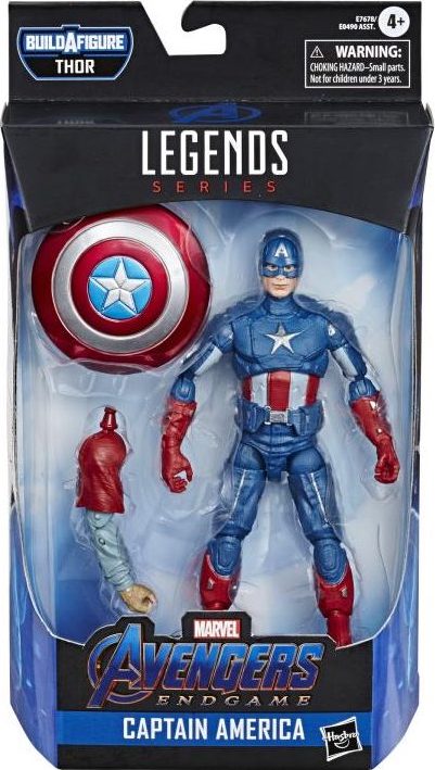 Marvel Legends Captain America (Thor Build A Figure)