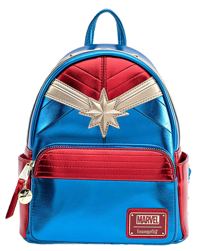 Loungefly Marvel – Captain Marvel Classic Cosplay Mini Backpack