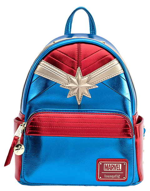 Loungefly Marvel – Captain Marvel Classic Cosplay Mini Backpack