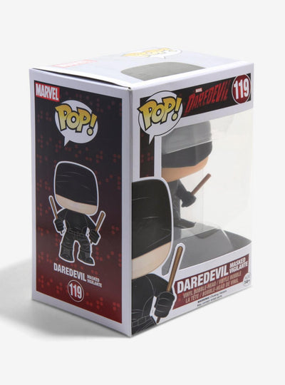 Funko Pop Daredevil Masked Vigilante 119 in retail box