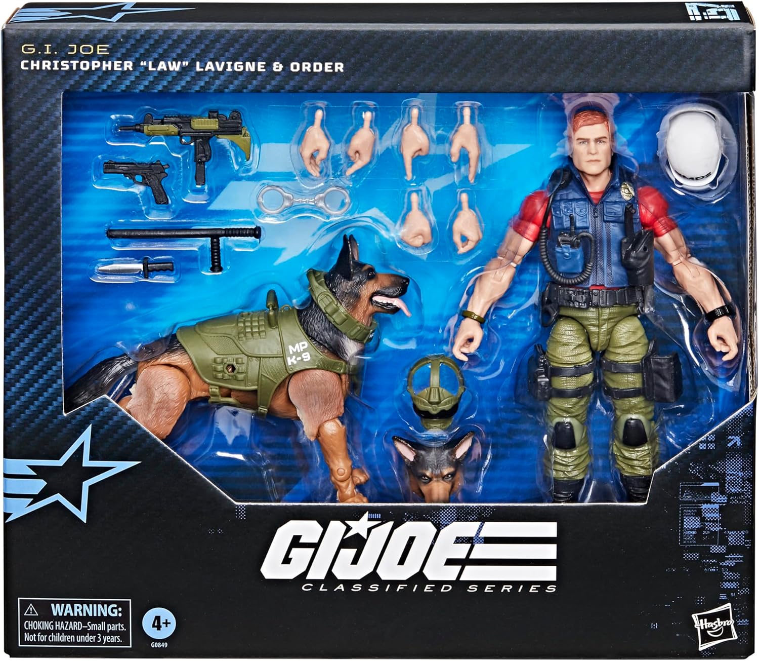 G.I. Joe 6" Classified Series Christopher “Law” Lavigne & Order #157