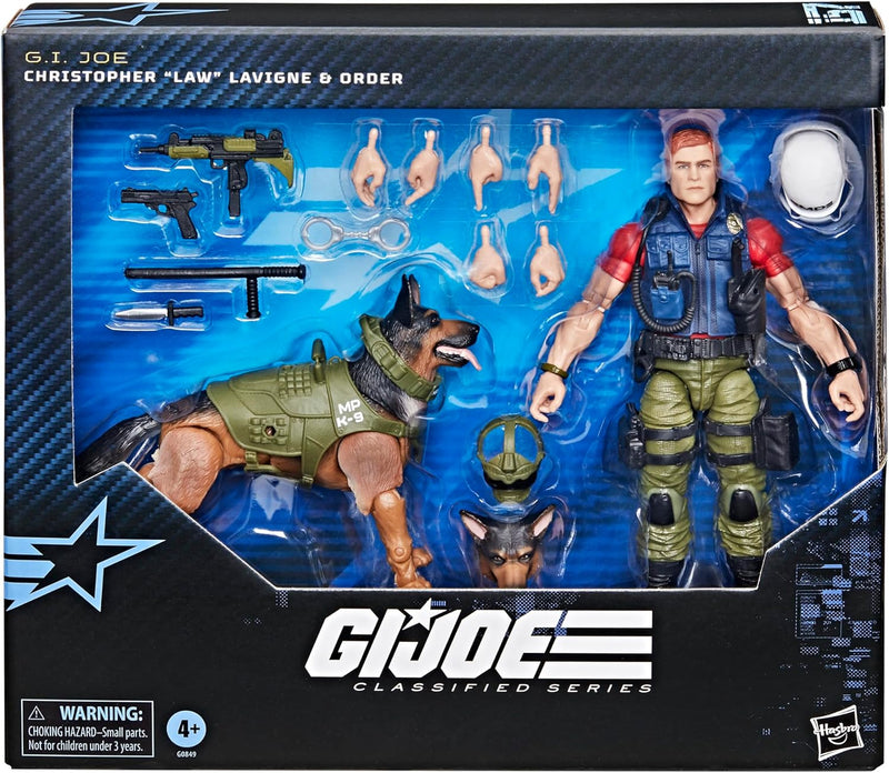 G.I. Joe 6" Classified Series Christopher “Law” Lavigne & Order #157