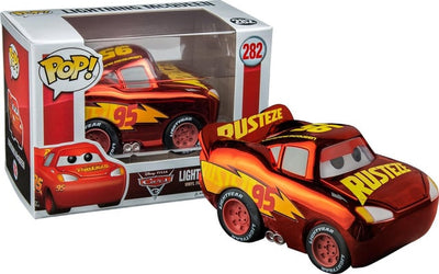 Funko Pop! Disney Pixar Cars 3 – Lightning McQueen #282 (Chrome, Target Exclusive)