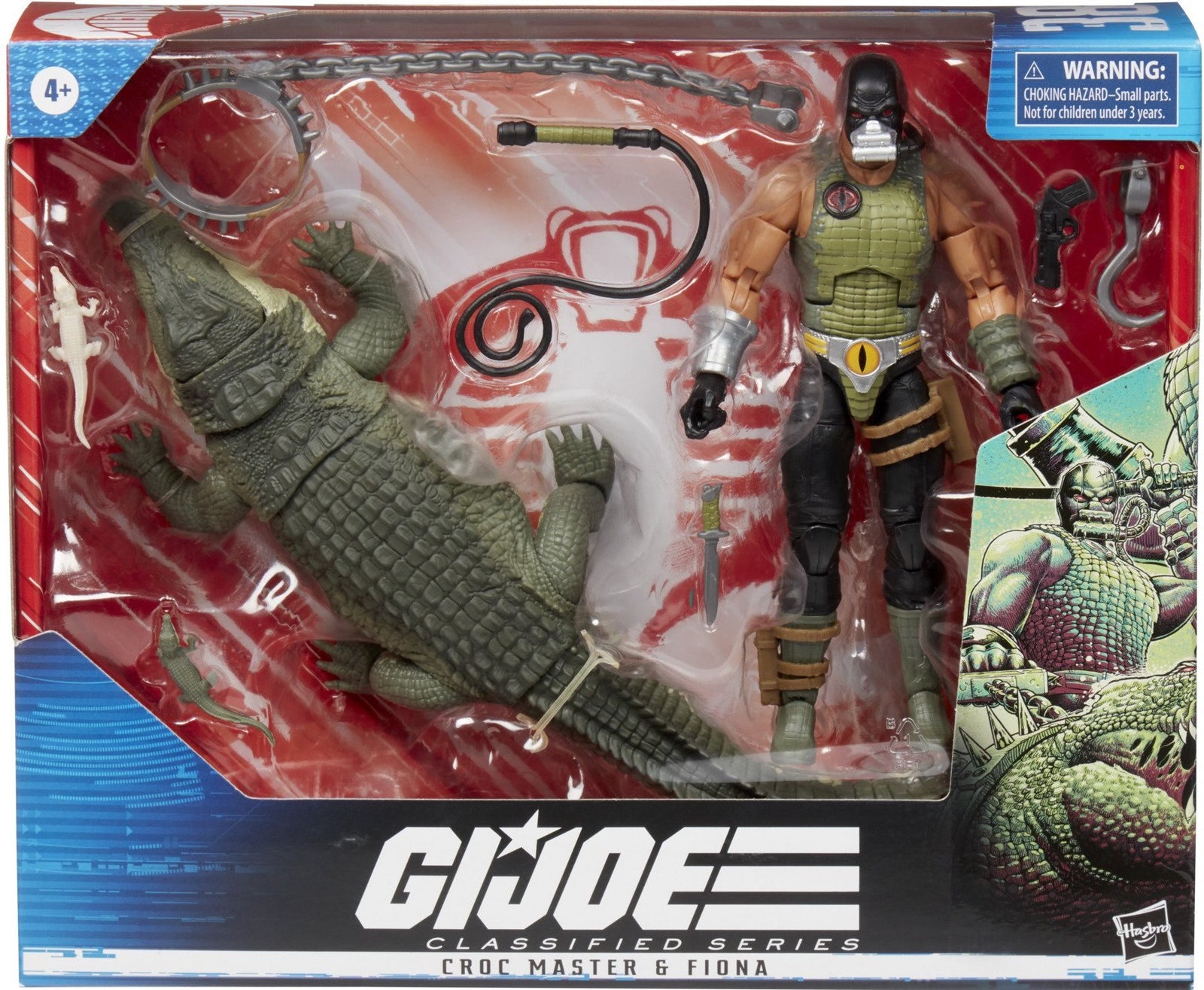 G.I. Joe 6" Classified Series Croc Master & Fiona #38