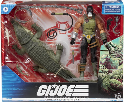 G.I. Joe 6" Classified Series Croc Master & Fiona #38