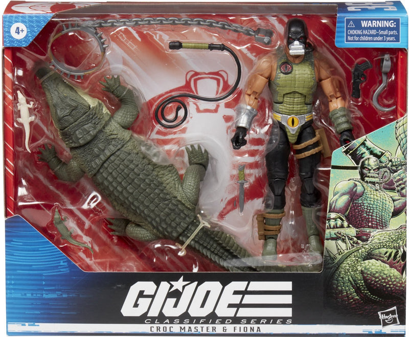 G.I. Joe 6" Classified Series Croc Master & Fiona #38