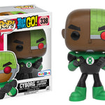 Funko Pop! Teen Titans Go! Cyborg as Green Lantern #338 out of box