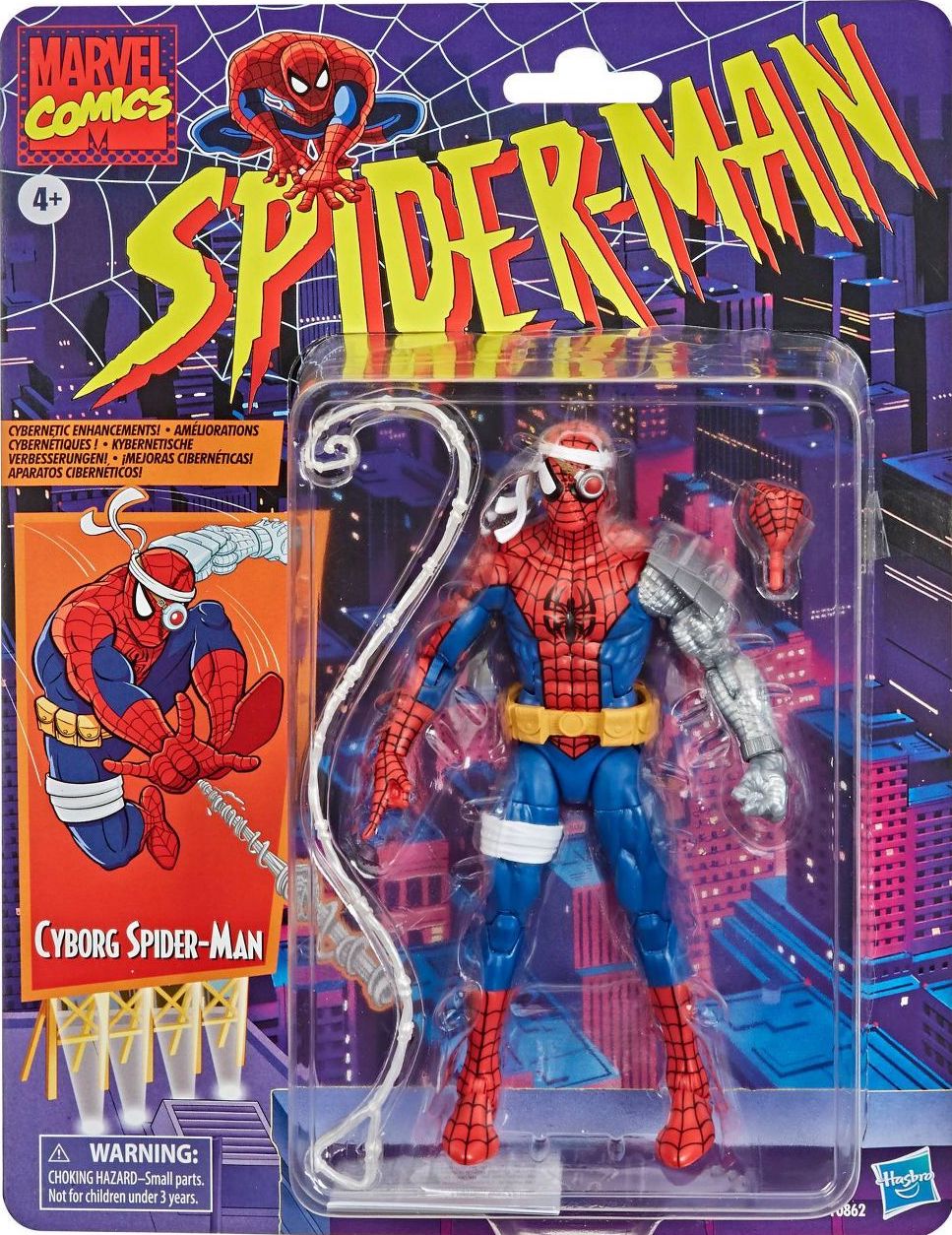 Marvel Legends Spider Man: Retro Collection Cyborg Spider-Man (Retro)