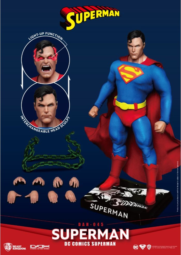 Beast Kingdom DC Comics Dynamic 8ction Heroes (DAH-045) Superman