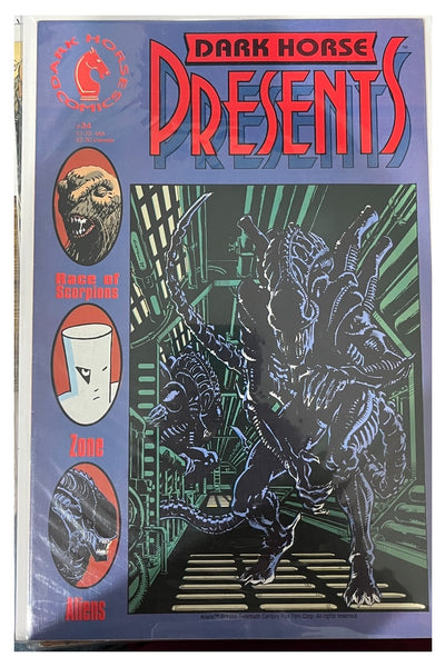 Dark Horse Presents #34 Aliens cover