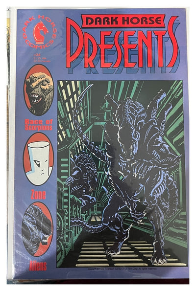 Dark Horse Presents #34 – Aliens Cover – Dark Horse Comics (1989)