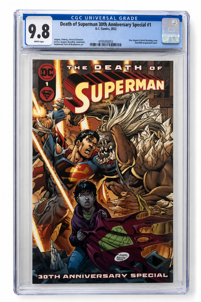 Death of Superman 30th Anniversary Special #1 CGC 9.8 cert 4155916052