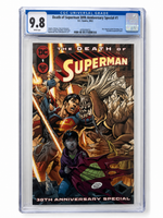 Death of Superman 30th Anniversary Special #1 CGC 9.8 cert 4155916052