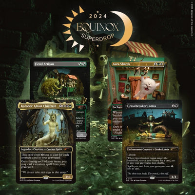 Secret Lair Diabolical Dioramas card set