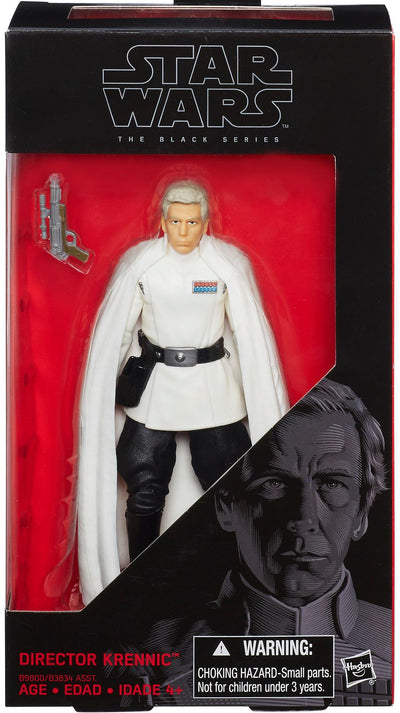 Hasbro Star Wars Rogue One Black SerieStar Wars 6" Black Series Director Krennics Director Krennic Action Figure