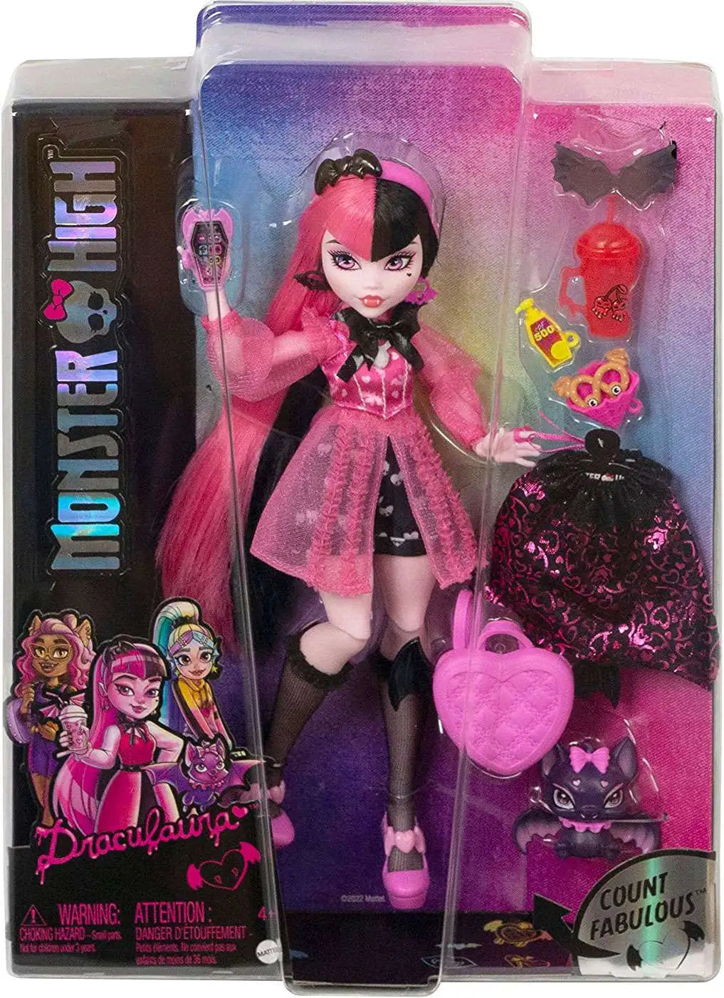 Monster High Draculaura Doll [with Count Fabulous]