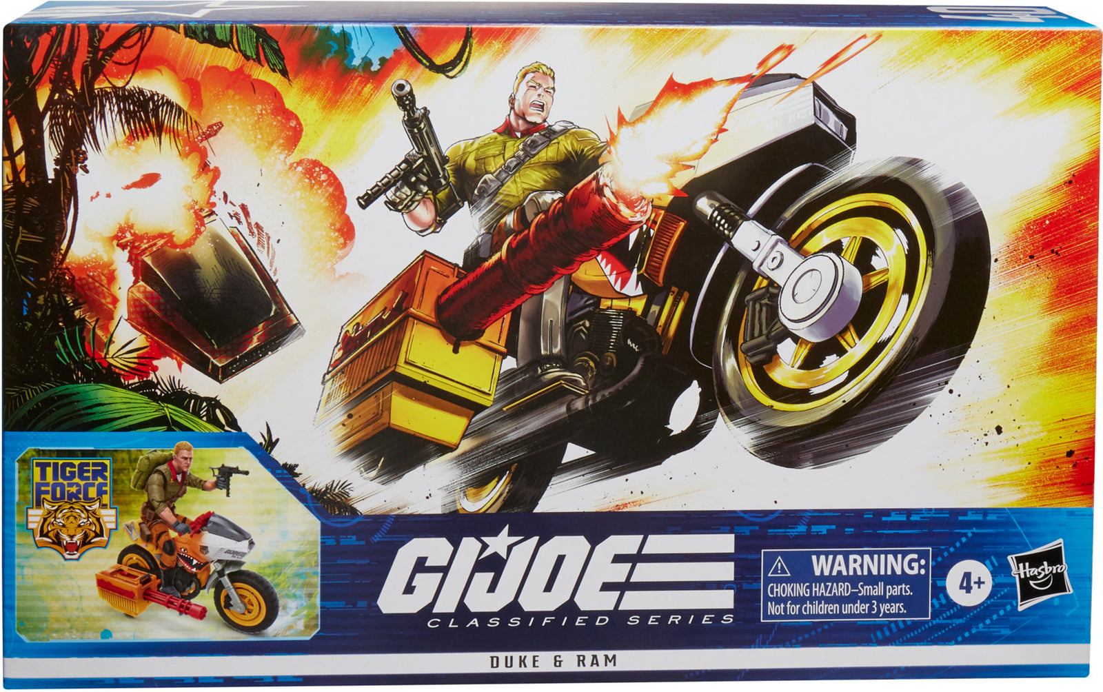 G.I. Joe 6" Classified Series Duke & RAM Cycle (Tiger Force) #40