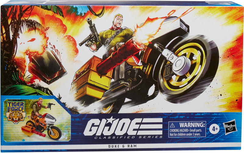 G.I. Joe 6" Classified Series Duke & RAM Cycle (Tiger Force) #40