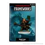 Dungeons & Dragons Miniatures: Frameworks - Female Dwarf Cleric (Wave 1)