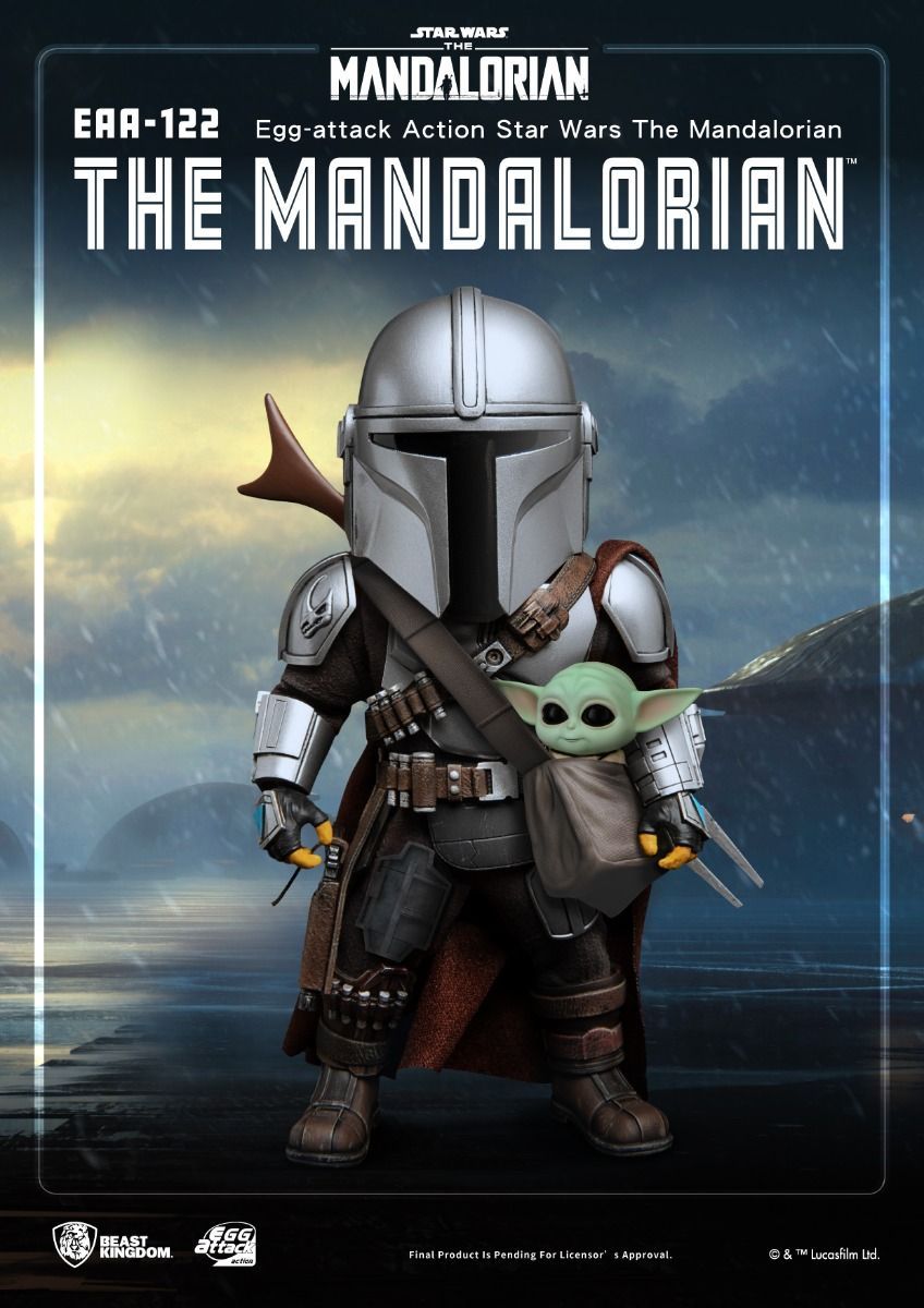 The Mandalorian Egg Attack Action EAA-122