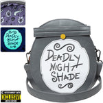 The Nightmare Before Christmas Deadly Night Shade Crossbody Purse - Entertainment Earth Exclusive