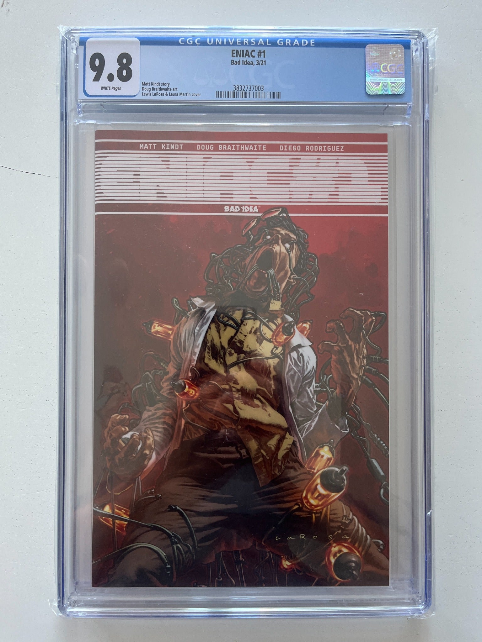ENIAC #1 CGC 9.8 – Lewis LaRosa & Laura Martin Cover