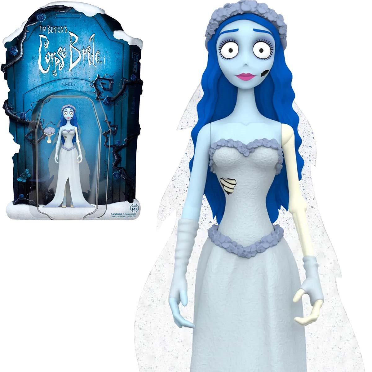 Super7 ReAction: Tim Burton’s Corpse Bride – Emily 3.75-Inch Action Figure