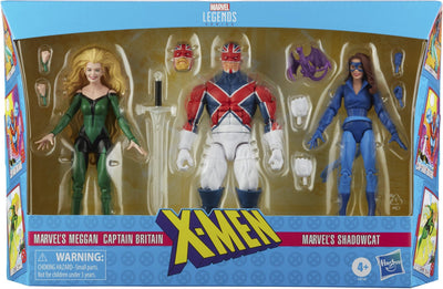 Marvel Legends Series Excalibur Multipack Meggan/Captain Britain/Shadowcat X-Men