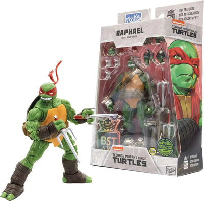 The Loyal Subjects BST AXN: Teenage Mutant Ninja Turtles (TMNT) – Raphael (Battle Ready Edition) [SDCC 2023]