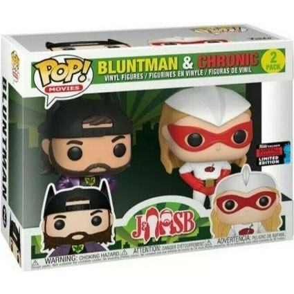 Funko Pop! Movies: Jay and Silent Bob - Bluntman & Chronic 2-Pack (2019 NYCC / FYE Exclusive)