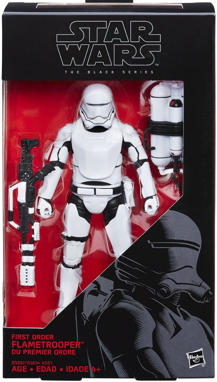 Star Wars 6" Black Series First Order Flametrooper