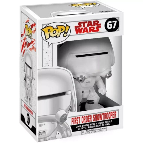 Funko Pop! Star Wars First Order Snowtrooper #67 in box