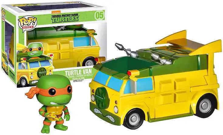 Funko Pop! Rides: Teenage Mutant Ninja Turtles Turtle Van #05