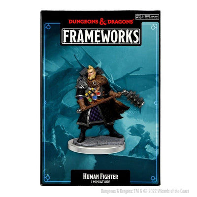 Dungeons & Dragons Miniatures: Frameworks - Male Human Fighter (Wave 1)