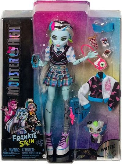 Monster High Frankie Stein Doll [with Watzie]