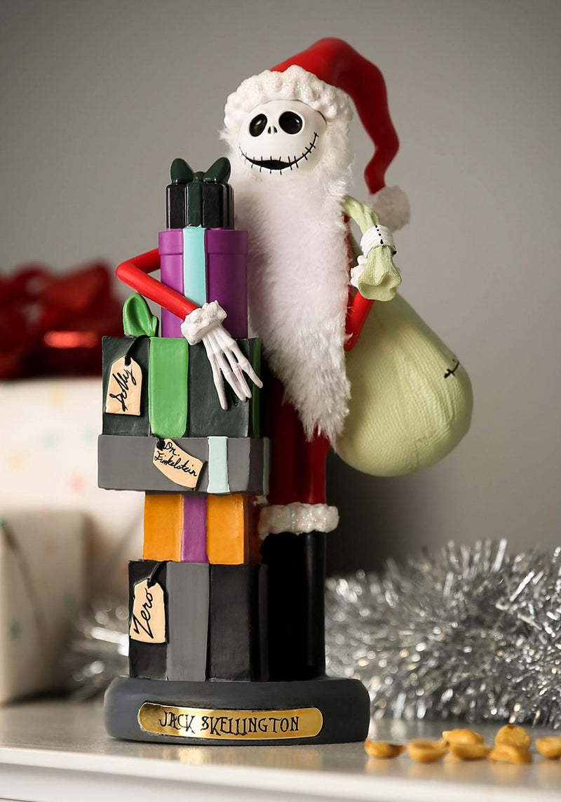 Kurt S Adler Nightmare Before Christmas Jack Skellington Santa Nutcracker 10"