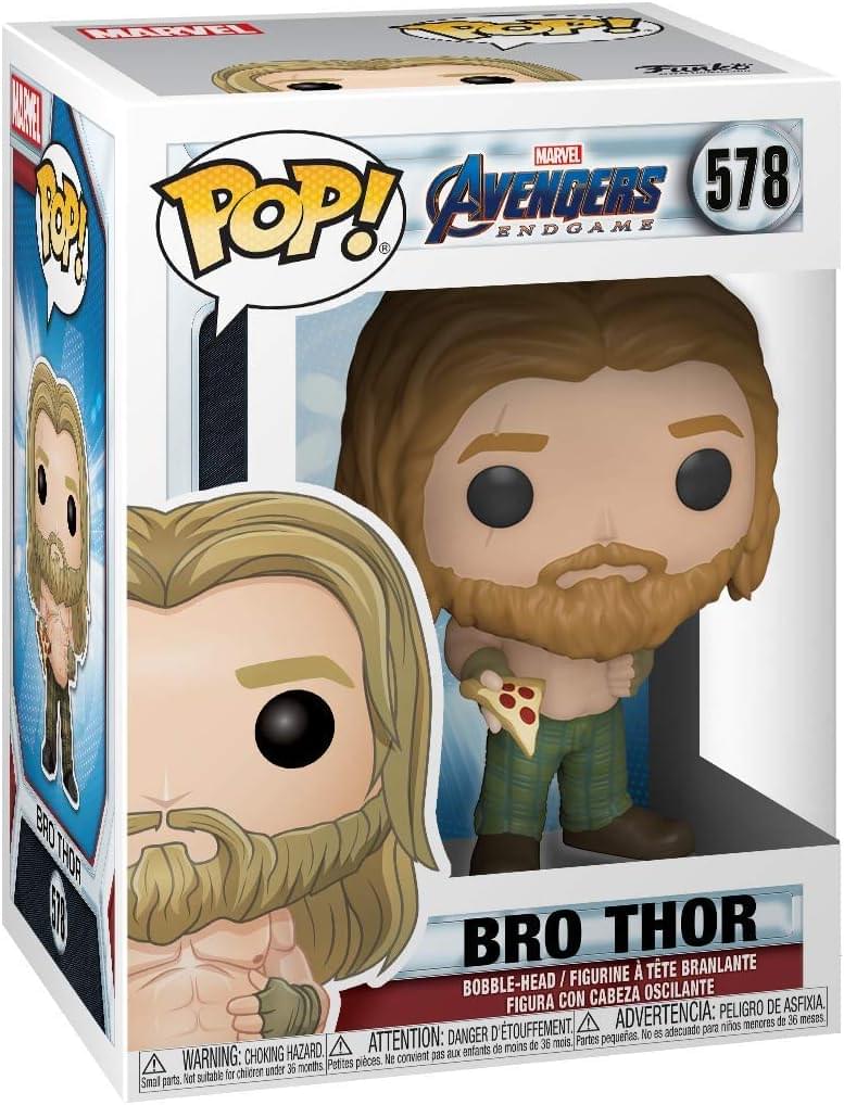 Funko Pop! Marvel: Avengers Endgame – Bro Thor with Pizza #578 in box