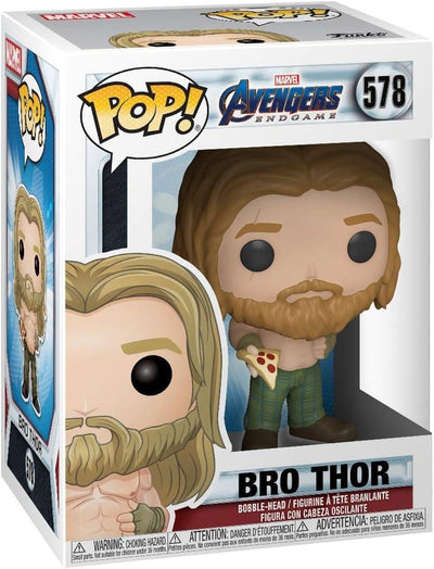 Funko Pop! Marvel: Avengers Endgame – Bro Thor with Pizza #578 in box