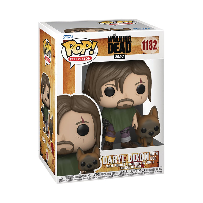Funko Pop! The Walking Dead Daryl Dixon with Dog #1182 — in box